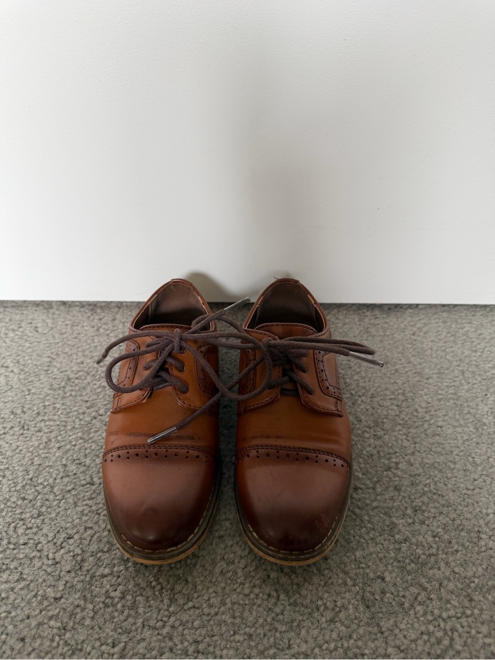 Stacy Adams Kids' Dickinson Cap Toe Oxfords - Size Toddler 7 - Medium Width